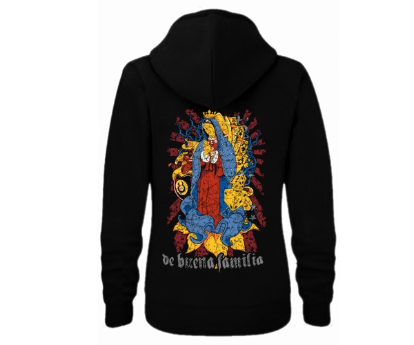 La Familia - De buena Familia La Familia worldwide - Frauen Kapuzenjacke - schwarz