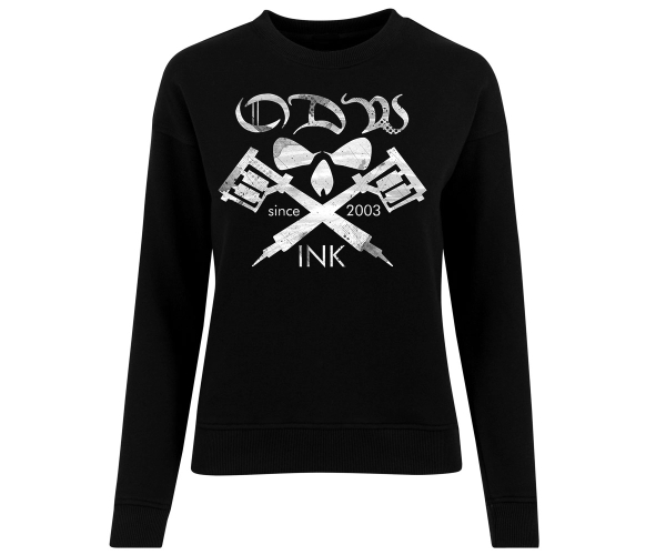 Tattoo Style - Farbe bekennen ODW Tattoo Horst Trippel - Frauen Pullover - schwarz