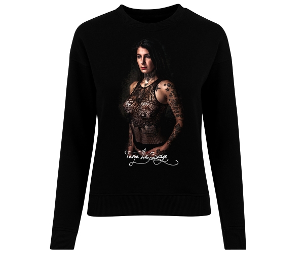 Tattoo Style - Tanje le Sarge - Frauen Pullover - schwarz