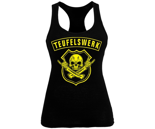 Teufelswerk - Mein Leben - Frauen Tank Top - schwarz