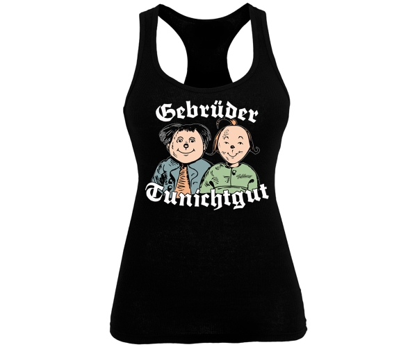 Gebrüder Tunichtgut - Frauen Tank Top - schwarz