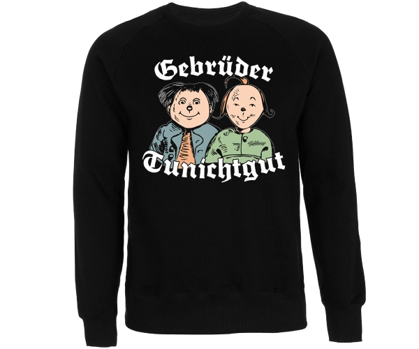 Gebrüder Tunichtgut - Männer Pullover - schwarz