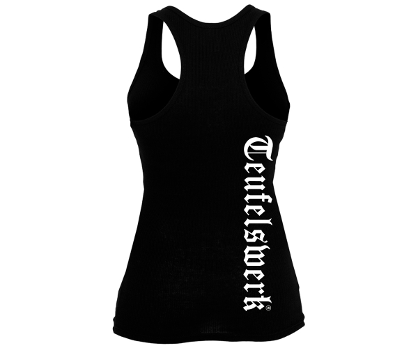 Teufelwerk - Flügel - Frauen Tank Top - schwarz