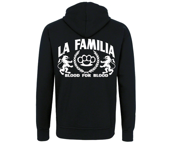 La Familia - Blood for Blood - Männer Kapuzenjacke - schwarz