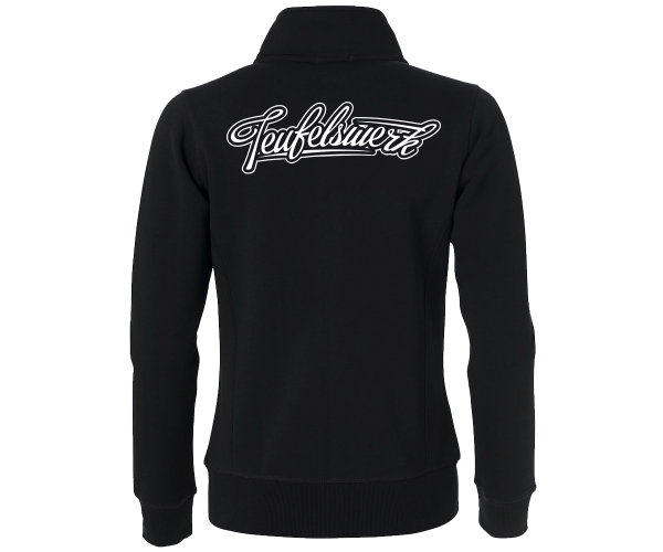 Teufelswerk - Logo 18 - Frauen Freizeitjacke - schwarz