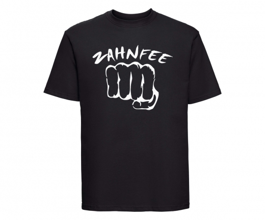 Zahnfee - Faust 1 - Männer T-Shirt - schwarz