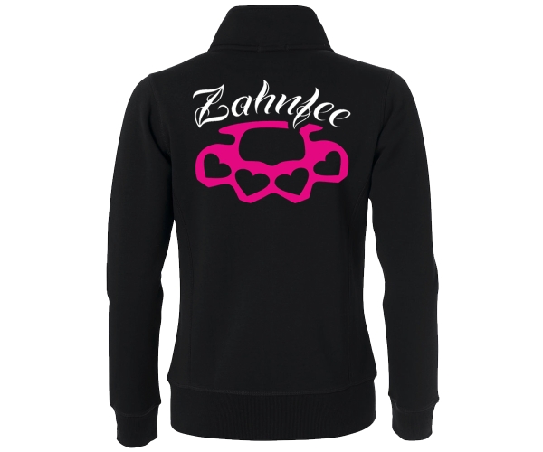 Zahnfee - Herzenring - Frauen Freizeitjacke - schwarz