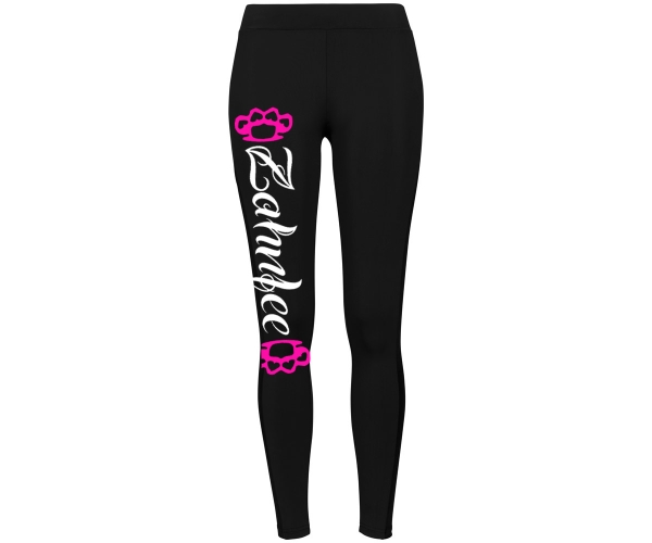 Zahnfee - Herzenring - Leggings - schwarz