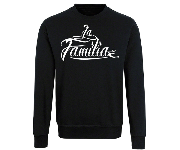 La Familia - My life my rules - Männer Pullover - schwarz