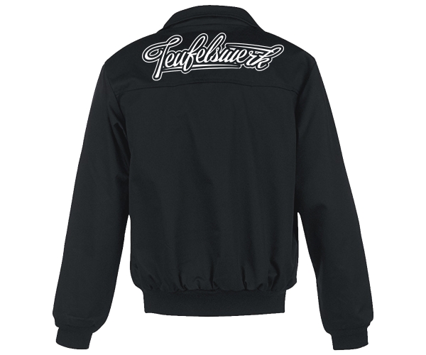 Teufelswerk - Logo 18 - Männer Harrington Jacke - schwarz