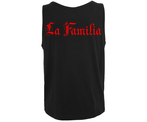 La Familia - Skulls Mi vida loca La Familia - Männer Muskelshirt - schwarz