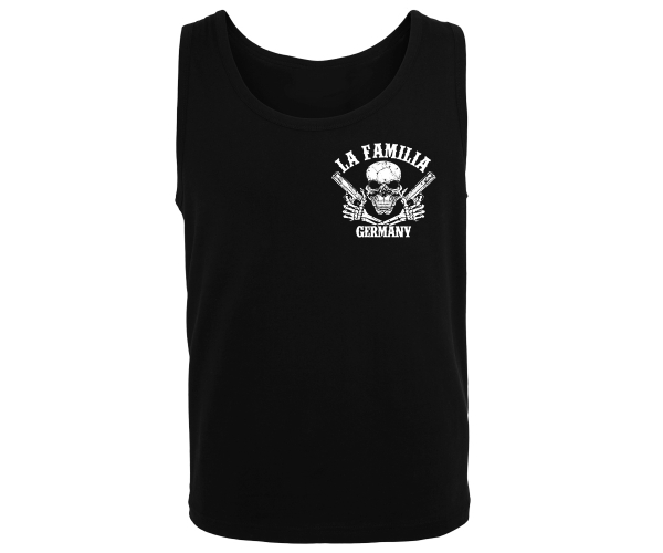 La Familia - Six Things La Familia Germany - Männer Muskelshirt - schwarz