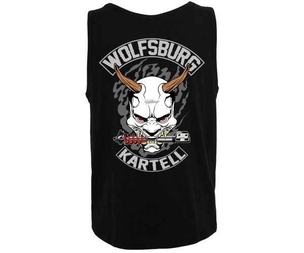 Tuning - Wolfsburg Kartell - Männer Muskelshirt - schwarz