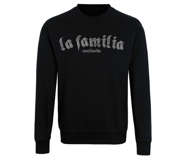 La Familia - De buena Familia La Familia worldwide - Männer Pullover - schwarz