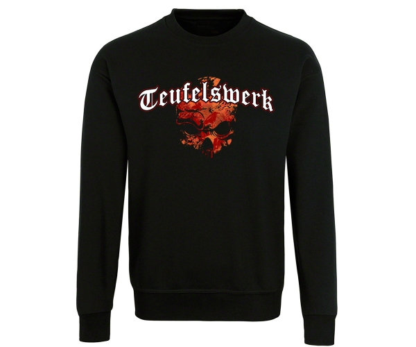 Teufelswerk - Schädel - Männer Pullover - schwarz