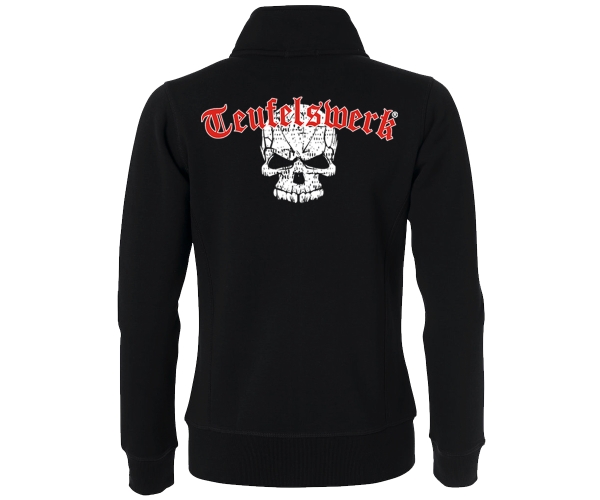 Teufelswerk - Totenkopf - Frauen Freizeitjacke - schwarz