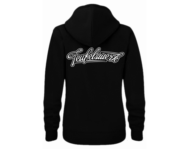 Teufelswerk - Logo 18 - Frauen Kapuzenjacke - schwarz