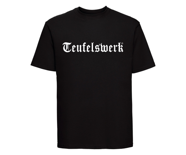 Teufelswerk - Wer Ärger sät kann die Ernte gleich mitnehmen - Männer T-Shirt - schwarz