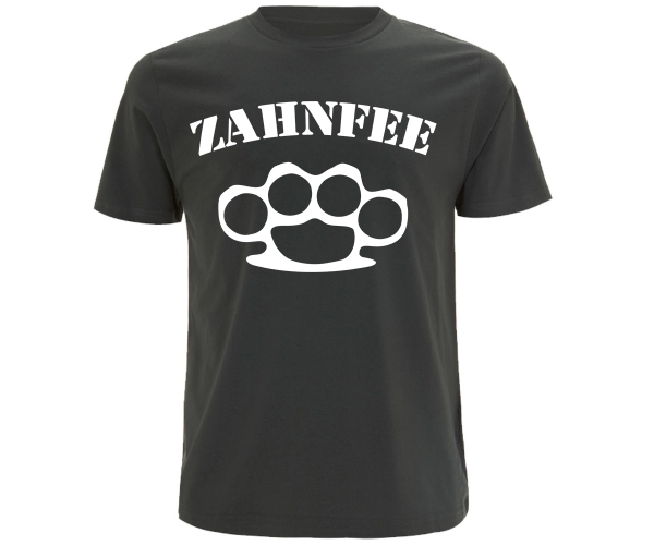 Zahnfee - Schlagring standard - Männer T-Shirt - grau