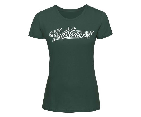 Teufelswerk - Logo 18 - Frauen Shirt - oliv