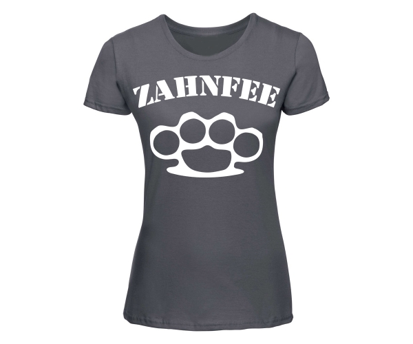 Zahnfee - Schlagring standard - Frauen Shirt - grau