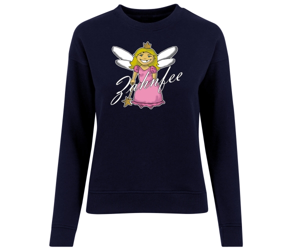 Zahnfee - Logo - Frauen Pullover - navy