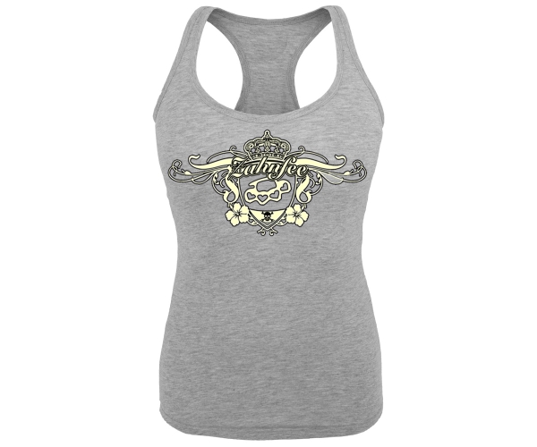 Zahnfee - Krone - Frauen Tank Top - grau-meliert