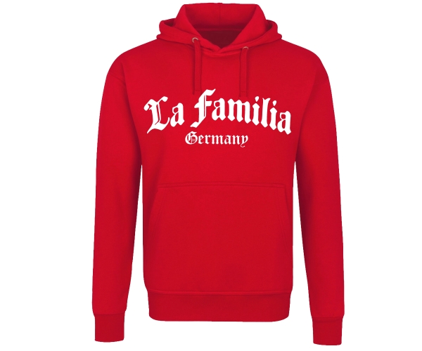 La Familia - La Familia Germany - Männer Kapuzenpullover - rot