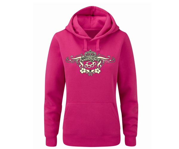 Zahnfee - Krone - Frauen Kapuzenpullover - pink