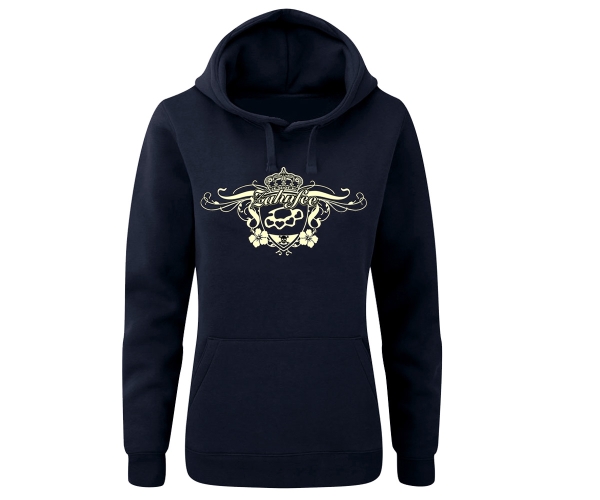 Zahnfee - Krone - Frauen Kapuzenpullover - navy