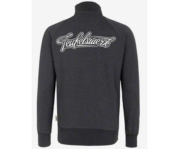 Teufelswerk - Logo 18 - Männer Freizeitjacke - grau