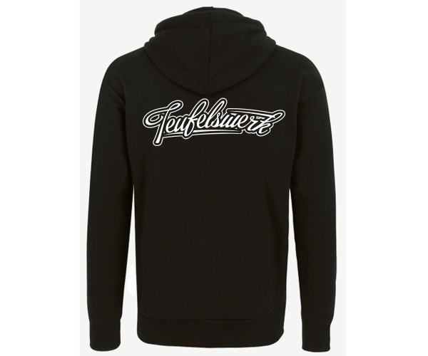 Teufelswerk - Logo 18 - Männer Kapuzenjacke - schwarz-grau