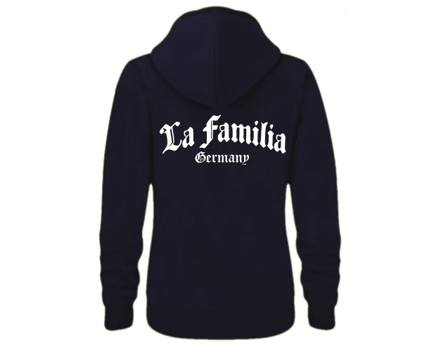 La Familia - La Familia Germany - Frauen Kapuzenjacke - navy