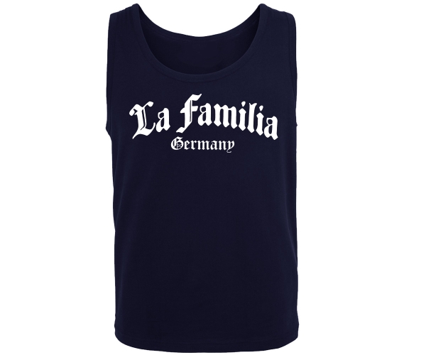 La Familia - La Familia Germany - Männer Muskelshirt - navy