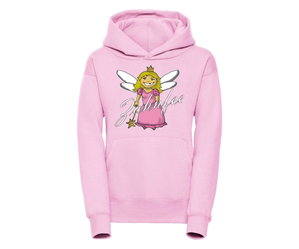 Zahnfee - Logo - Kinder Kapuzenpullover - rosa