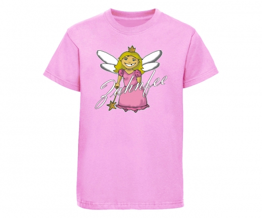 Zahnfee - Logo - Kinder T-Shirt - rosa