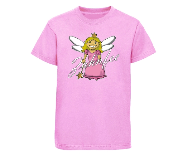 Zahnfee - Logo - Kinder T-Shirt - rosa