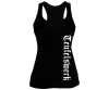 Teufelwerk - Flügel - Frauen Tank Top - schwarz