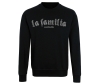 La Familia - De buena Familia La Familia worldwide - Männer Pullover - schwarz