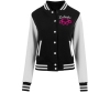 Zahnfee - Herzenring - Frauen College Jacke - schwarz