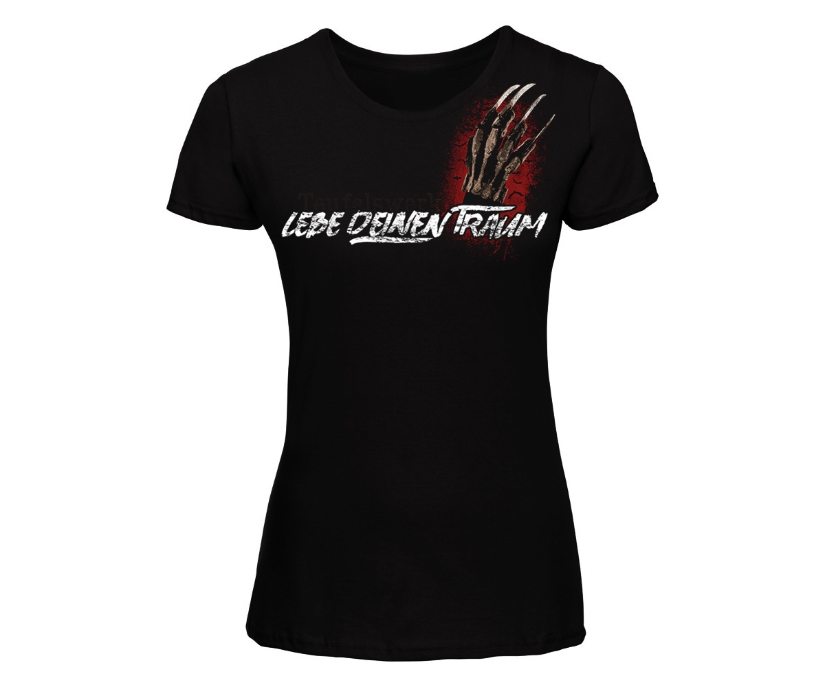 Teufelswerk - Lebe Deinen Traum - Frauen Shirt - schwarz