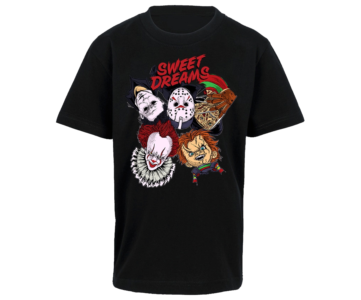 Sweet Dreams Horror Stars - Kinder T-Shirt - schwarz