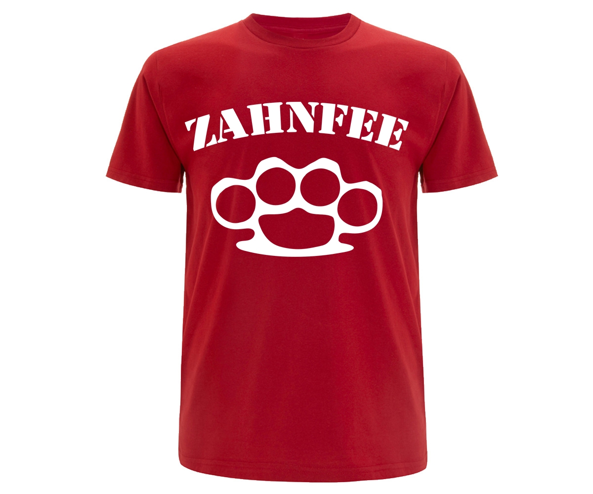 Zahnfee - Schlagring standard - Männer T-Shirt - rot