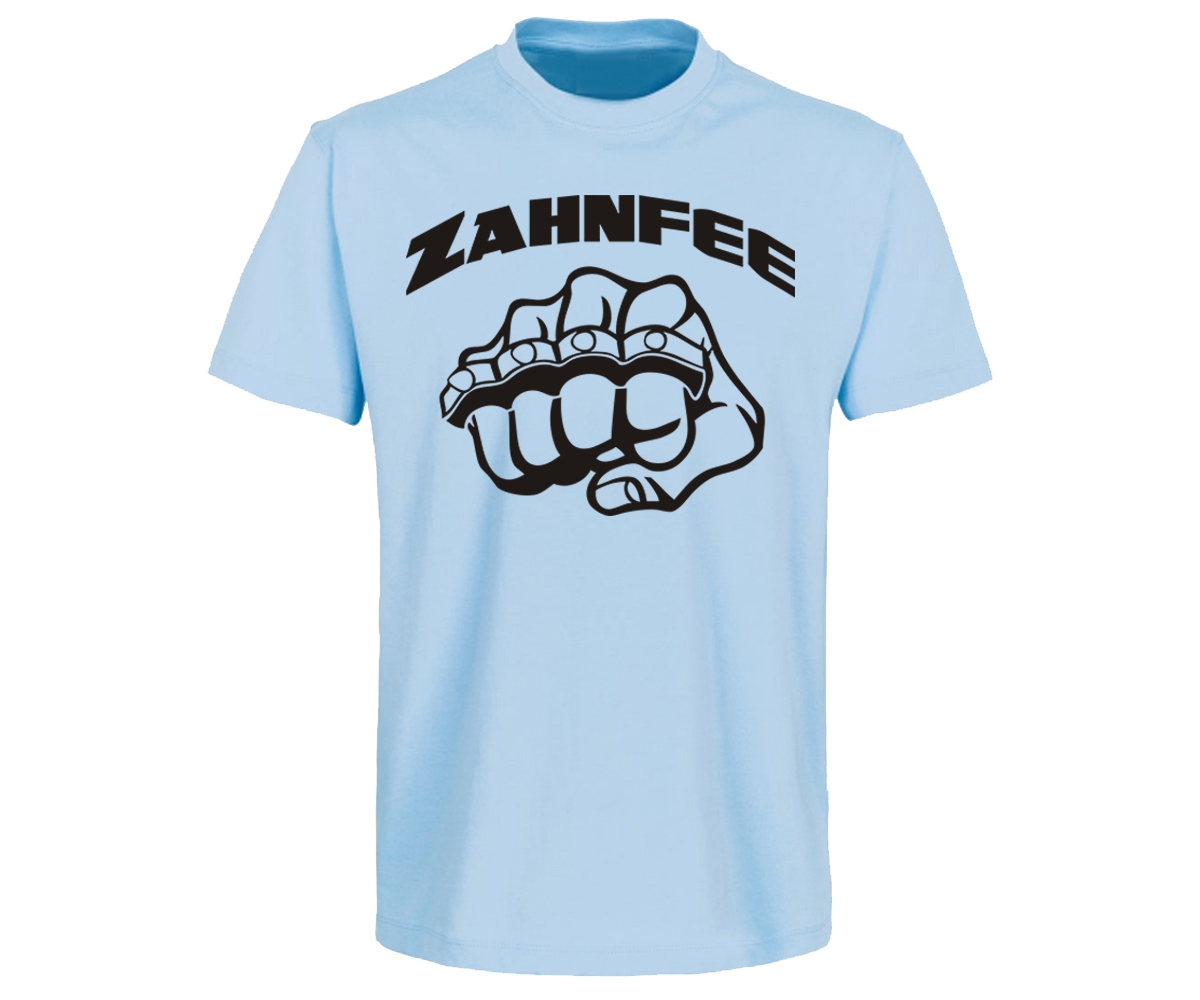Zahnfee - Stahlfaust - Männer T-Shirt - hellblau