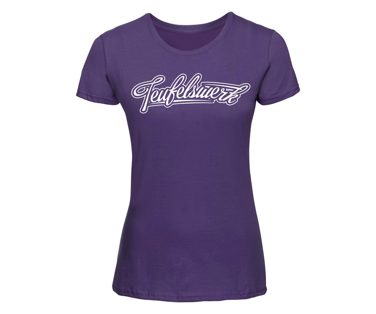 Teufelswerk - Logo 18 - Frauen Shirt - lila