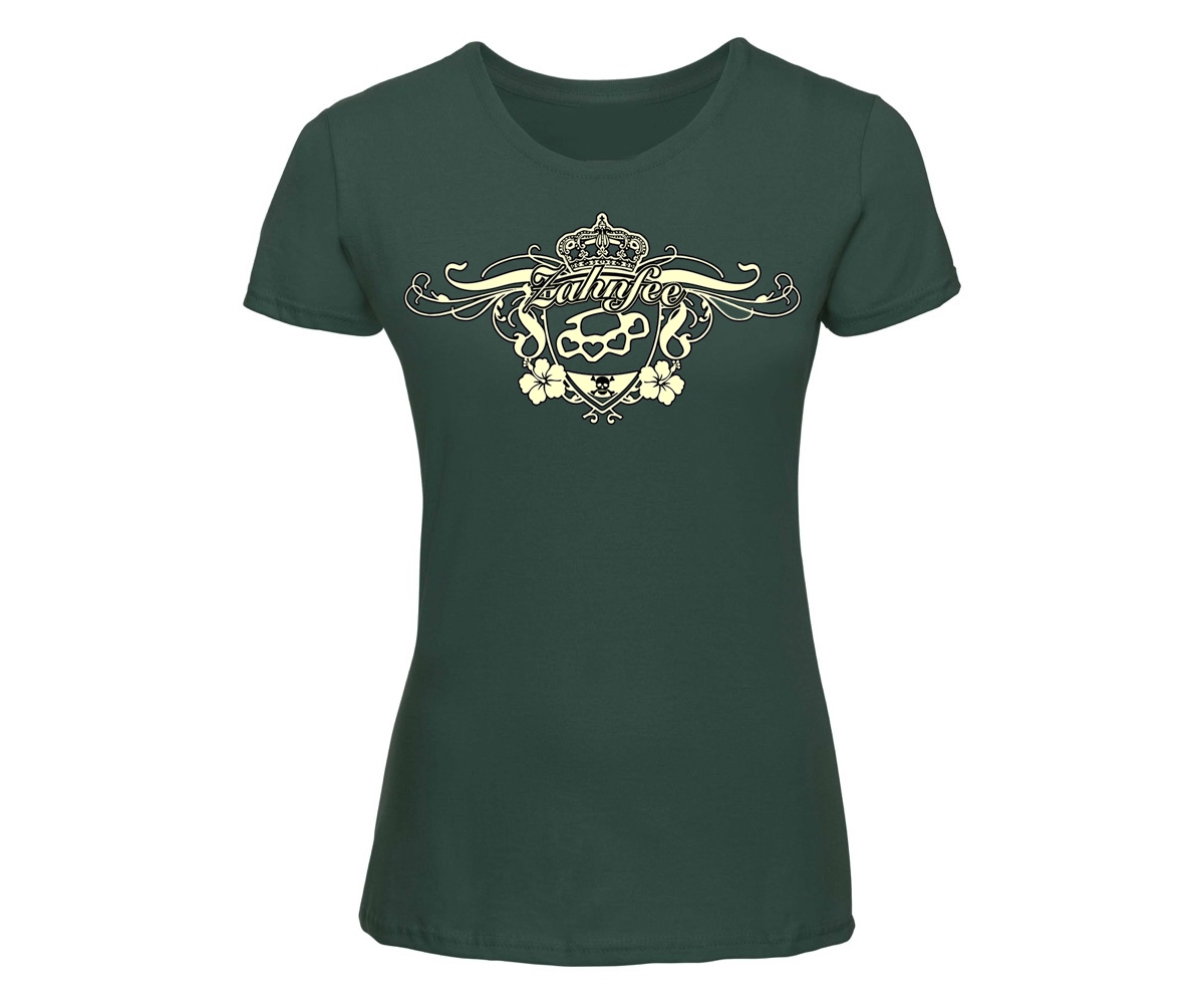 Zahnfee - Krone - Frauen Shirt - oliv