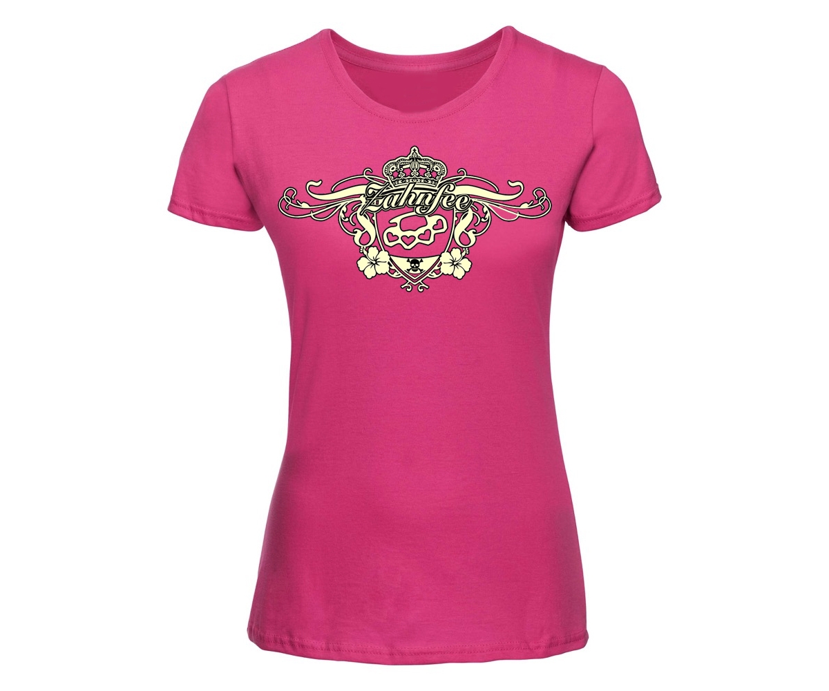 Zahnfee - Krone - Frauen Shirt - pink