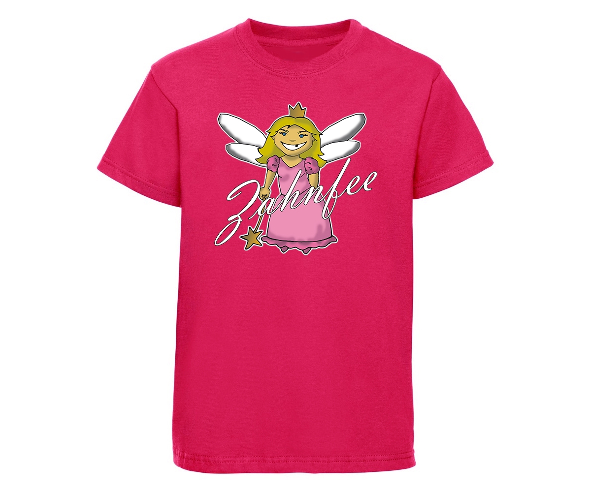 Zahnfee - Logo - Kinder T-Shirt - pink