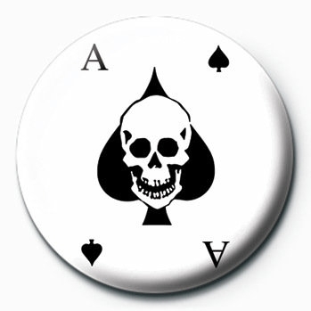 Ace Of Spades - Button