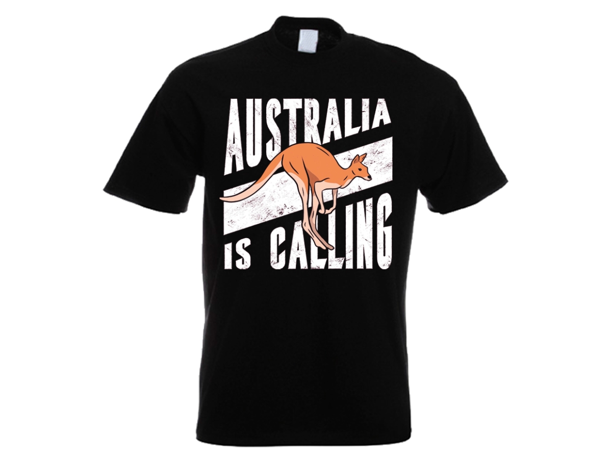 Australia is Calling - schwarz